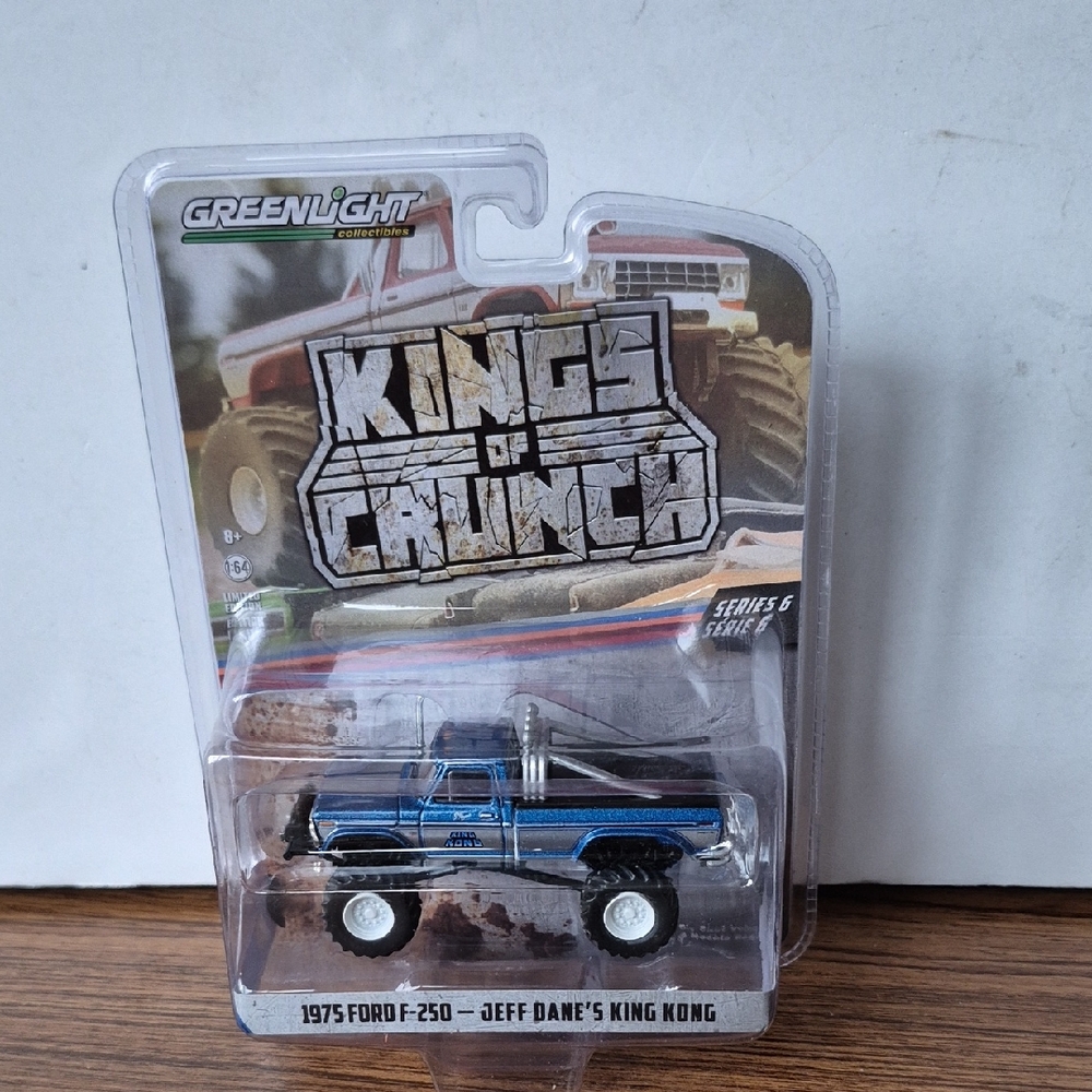 Kings of Crunch 1975 Ford F-250 Toy Truck - Blue New Beatifull Truck.